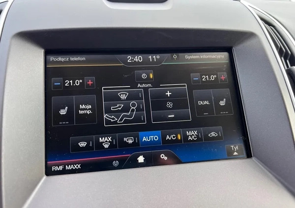 Ford Galaxy cena 74900 przebieg: 170000, rok produkcji 2015 z Góra małe 704
